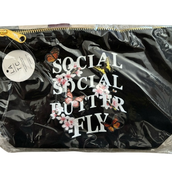 CLEARANCE! 2/1 Urban Outfitters Novelty Pouch Set Multicolor 2 Piece NWT - Picture 2 of 3